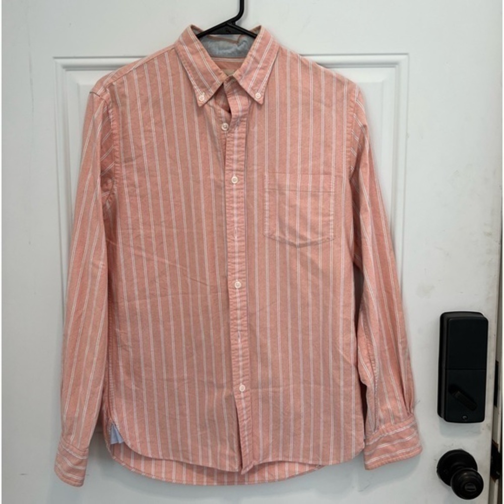 Brooks Brothers long sleeve button down shirt Red Fleece